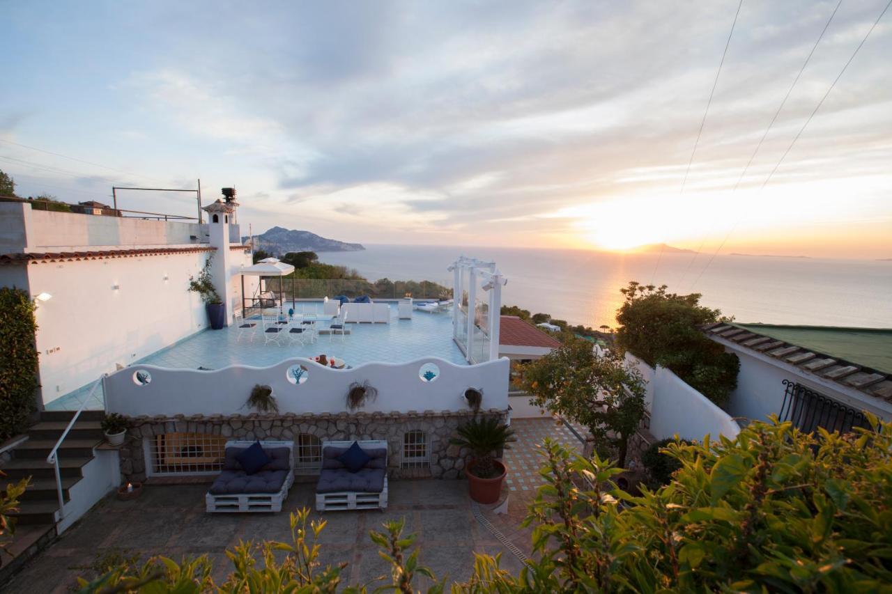 Villa Venus In Penisola Sorrentina Massa Lubrense Exteriér fotografie