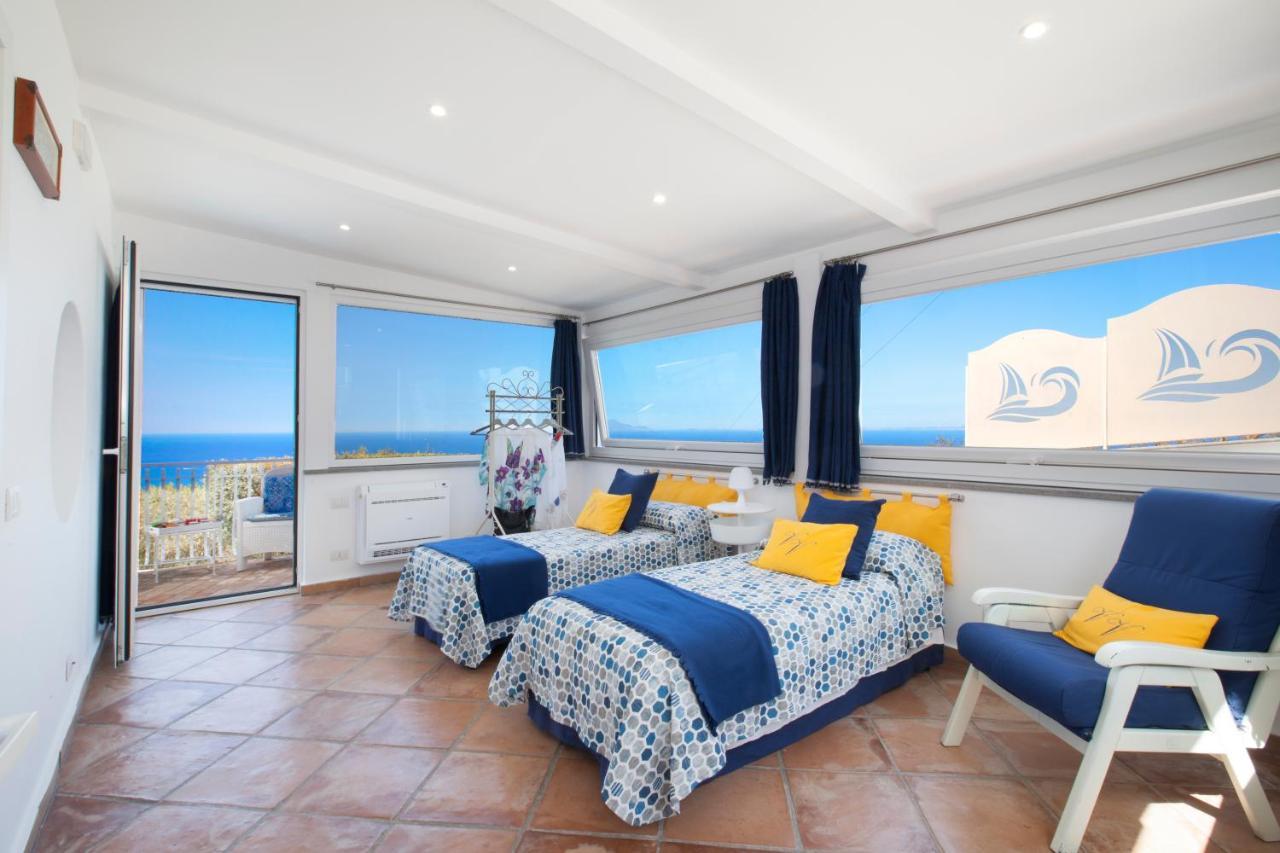 Villa Venus In Penisola Sorrentina Massa Lubrense Exteriér fotografie