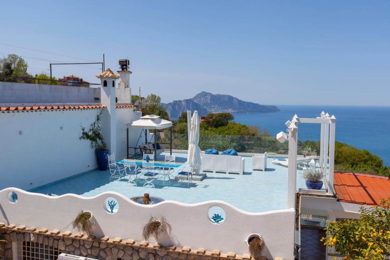 Villa Venus In Penisola Sorrentina Massa Lubrense Exteriér fotografie