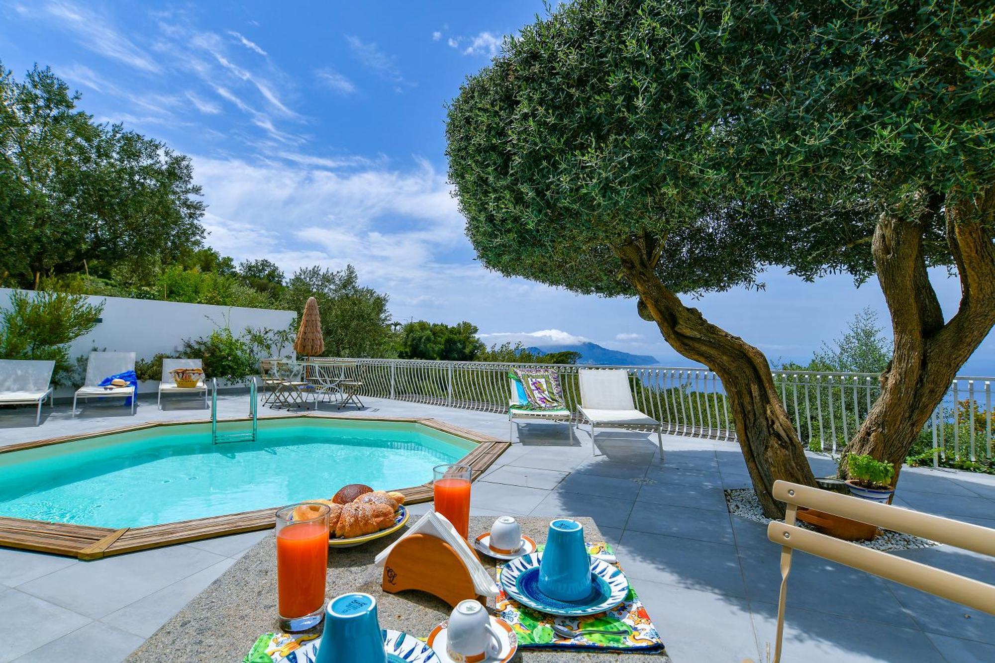 Villa Venus In Penisola Sorrentina Massa Lubrense Exteriér fotografie