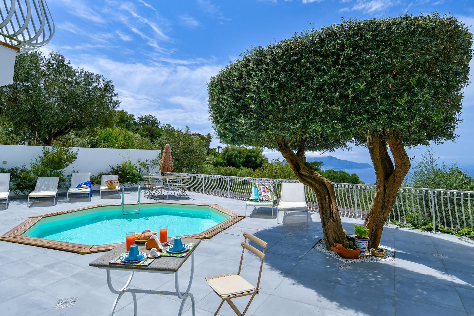 Villa Venus In Penisola Sorrentina Massa Lubrense Exteriér fotografie